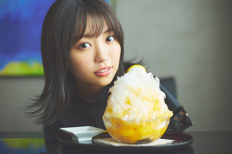 大原優乃(おおはら・ゆうの) 「サツキかき氷」 ホテルニューオータニ東京