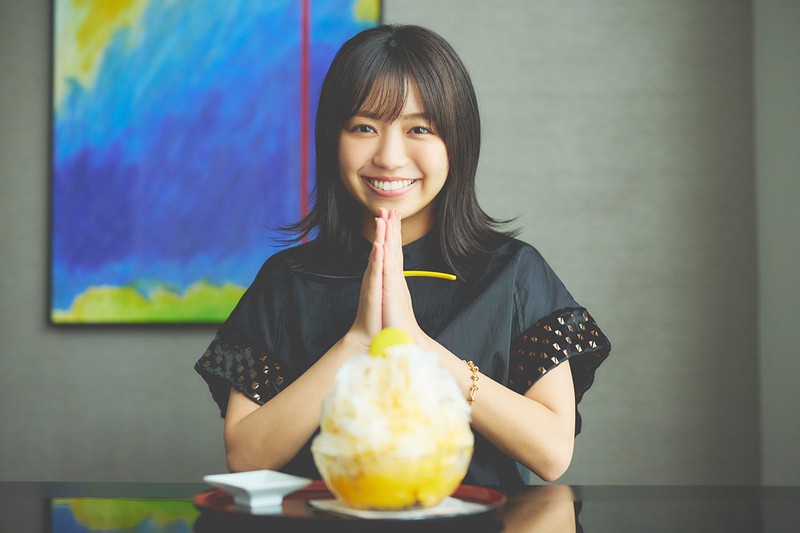 大原優乃(おおはら・ゆうの) 「サツキかき氷」 ホテルニューオータニ