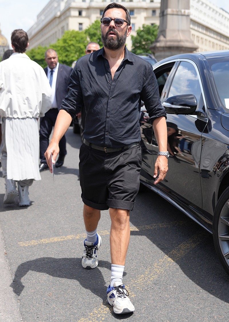 イタリア メンズファッション スナップ コーディネート イケオジ ちょい悪おやじ LEON 