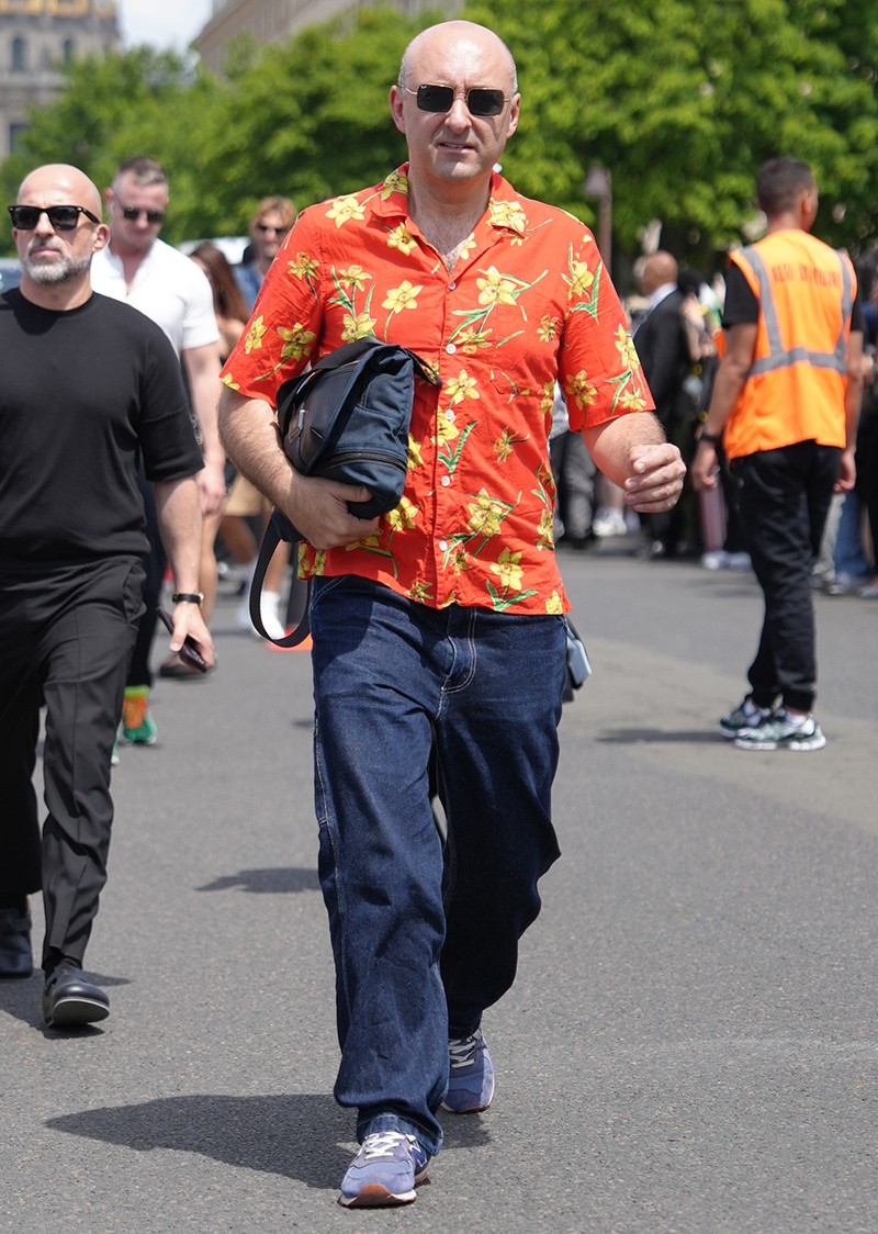 イタリア メンズファッション スナップ コーディネート イケオジ ちょい悪おやじ LEON