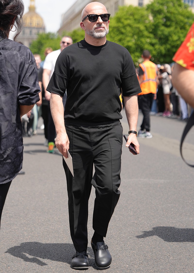 イタリア メンズファッション スナップ コーディネート イケオジ ちょい悪おやじ LEON