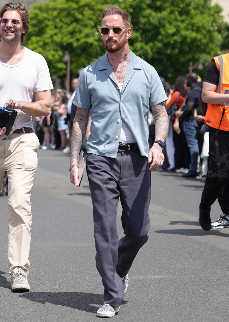 イタリア メンズファッション スナップ コーディネート イケオジ ちょい悪おやじ LEON 