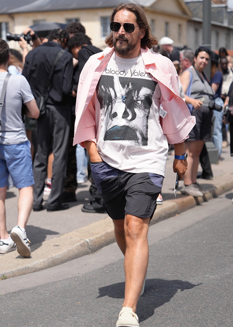 イタリア メンズファッション スナップ コーディネート イケオジ ちょい悪おやじ LEON