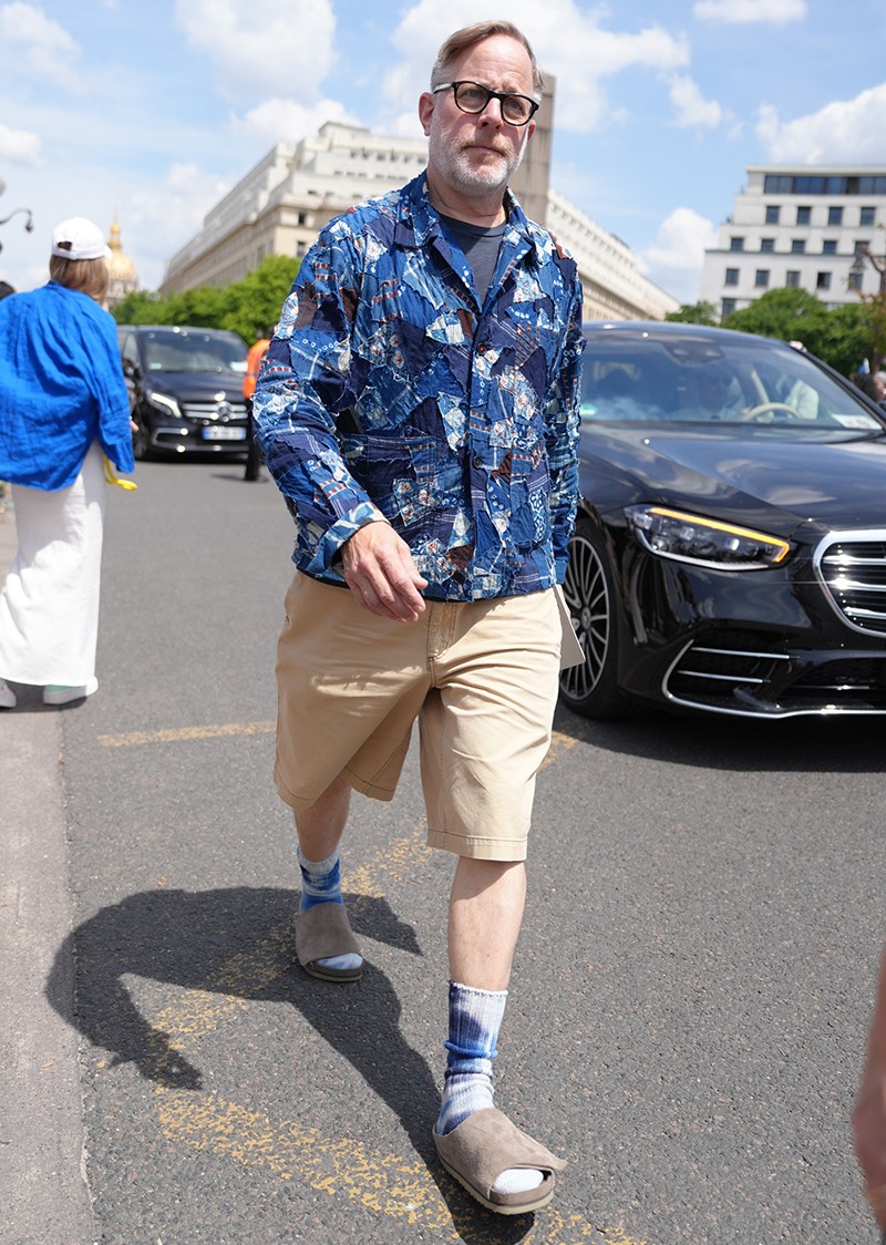 イタリア メンズファッション スナップ コーディネート イケオジ ちょい悪おやじ LEON 