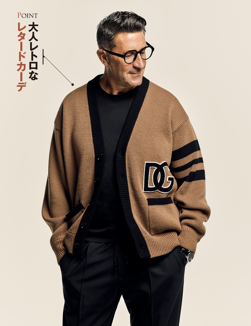 ドルチェ＆ガッバーナのモテる“艶黒の着こなしワザ”5連発、お見せし