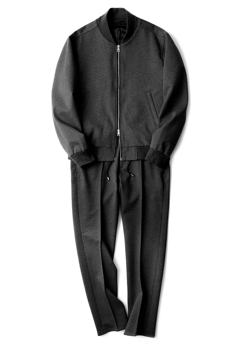 ブルゾン7万1500円、パンツ4万1800円/ともにジャブスアルキヴィオ(エフイーエヌ)