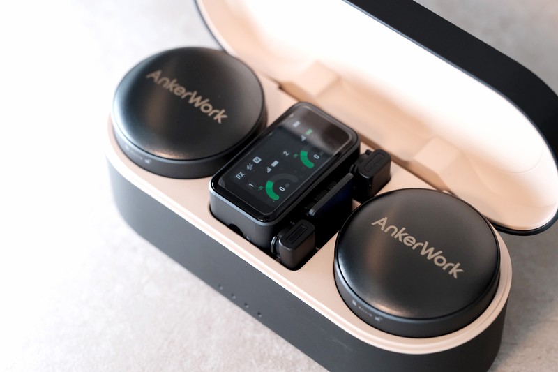 AnkerWork ワイヤレスマイク Anker、雑音を低減できるワイヤレスマイク「AnkerWork M650