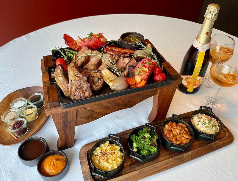 「シェアグリルプレート」 ANAインターコンチネンタルホテル東京の「ザ・ステーキハウス」