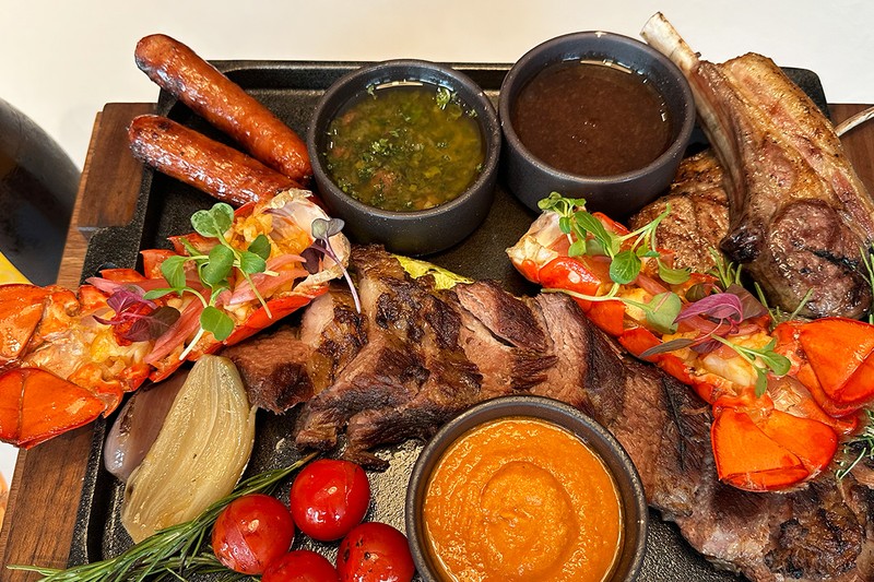 「シェアグリルプレート」 ANAインターコンチネンタルホテル東京の「ザ・ステーキハウス」