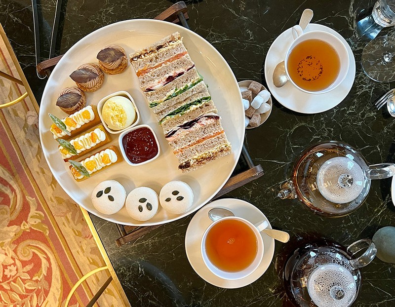 The Newt in Somerset クロテッドクリームがコーンウォール産というのもよい。