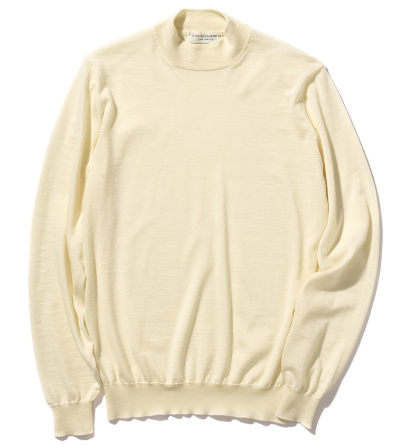 ▲ ニット3万6300円/フィリッポ デ ローレンティス(トヨダトレーディング プレスルーム)