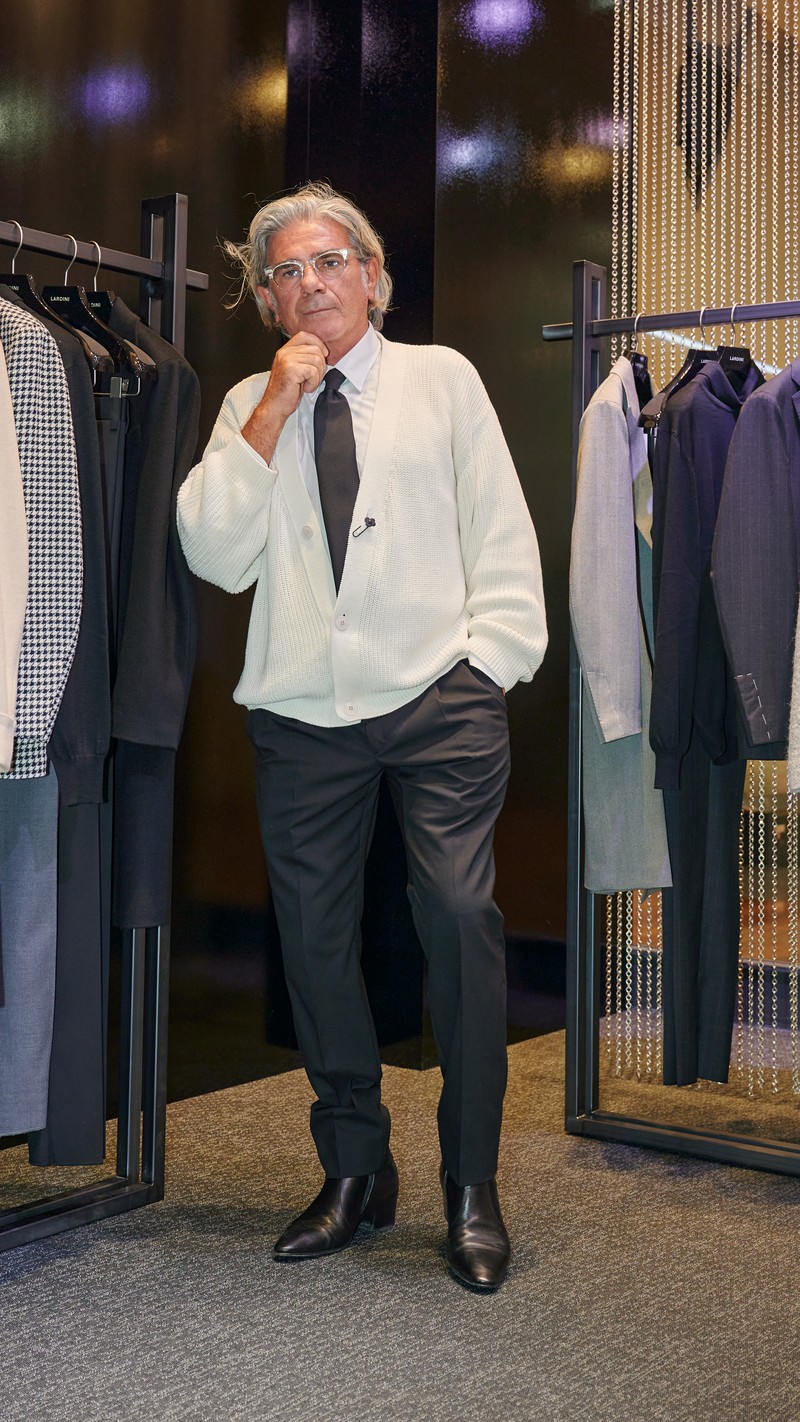 SNSP 伊勢丹 ラルディーニ/創業者・クリエイティブディレクター ルイジ・ラルディーニさん