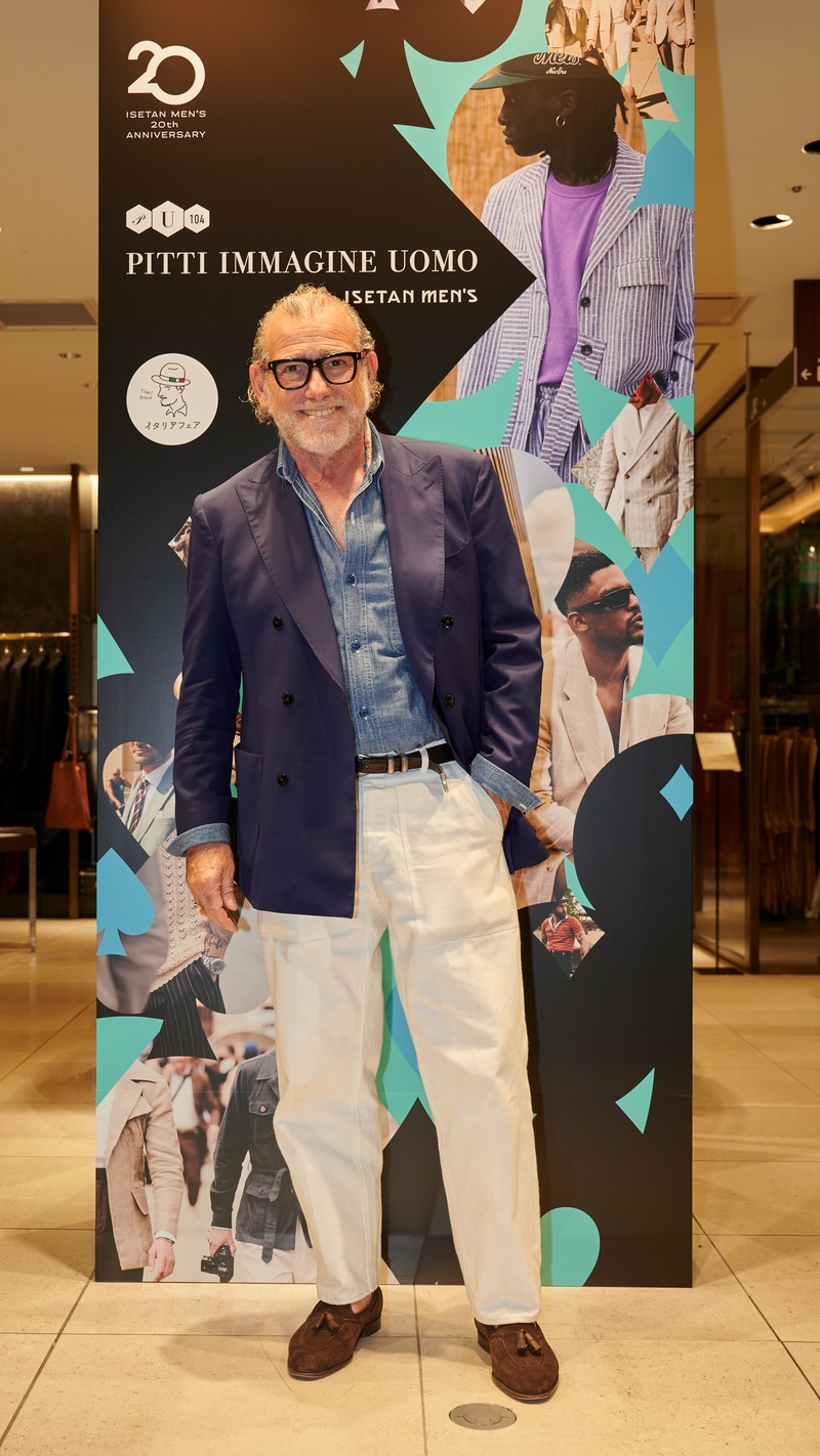 SNSP 伊勢丹 フォルテラ/デザイナー アレッサンドロ・スクアルツィさん