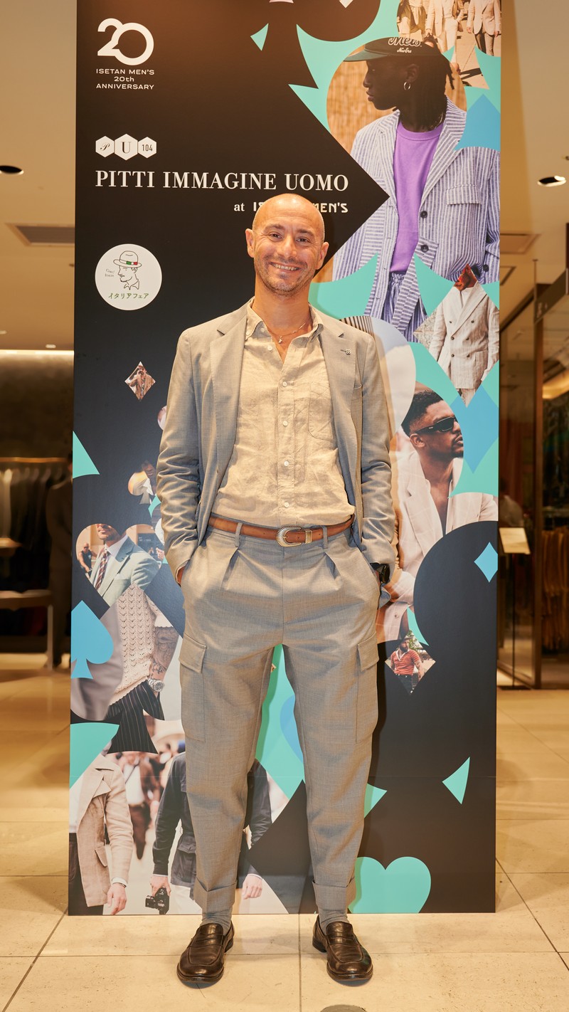 SNAP 伊勢丹 ベルウィッチ/デザイナー マッシモ・ジャンフラーテさん