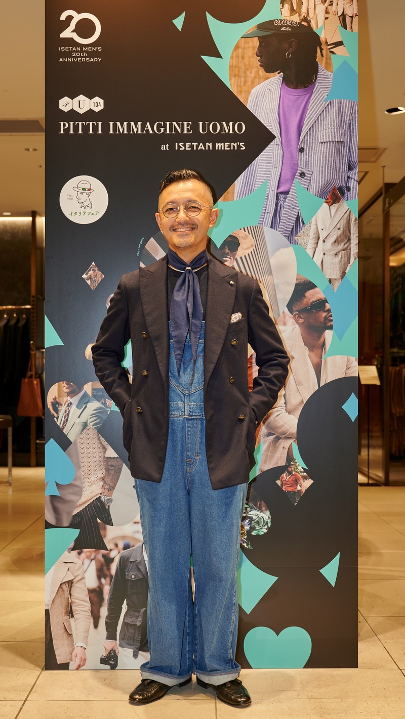 ベルべスト/セールススペシャルアドバイザー 工藤智大さん SNAP 伊勢丹