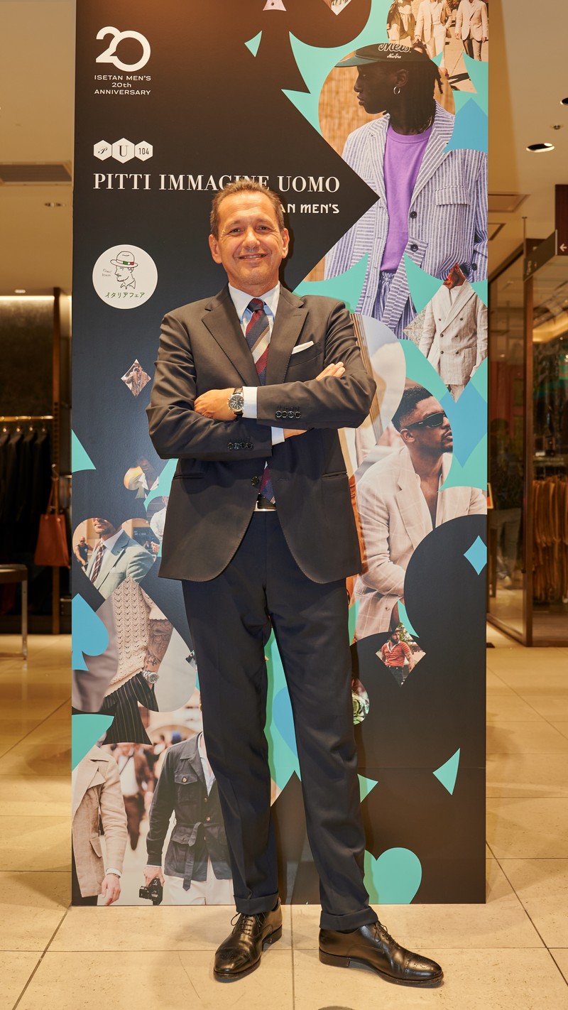 テファノ ビジ/デザイナー ステファノ・ビジさん SNAP 伊勢丹