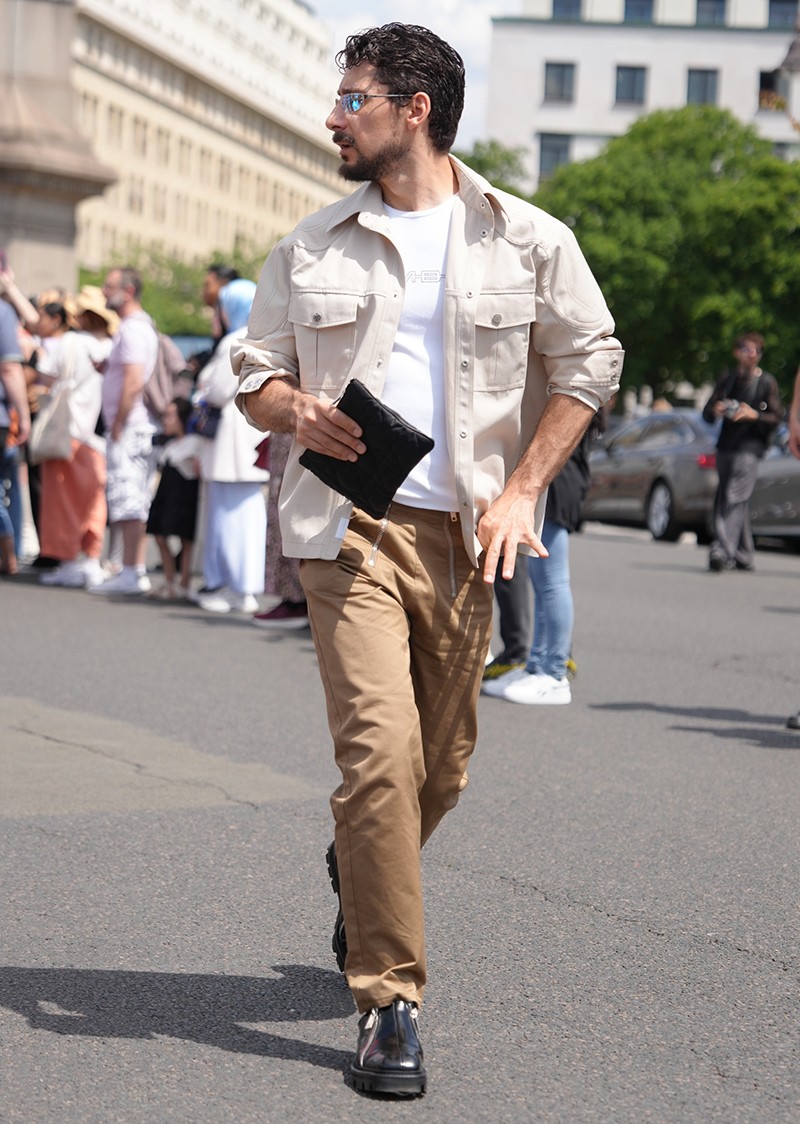 イタリア メンズファッション スナップ コーディネート イケオジ ちょい悪おやじ LEON