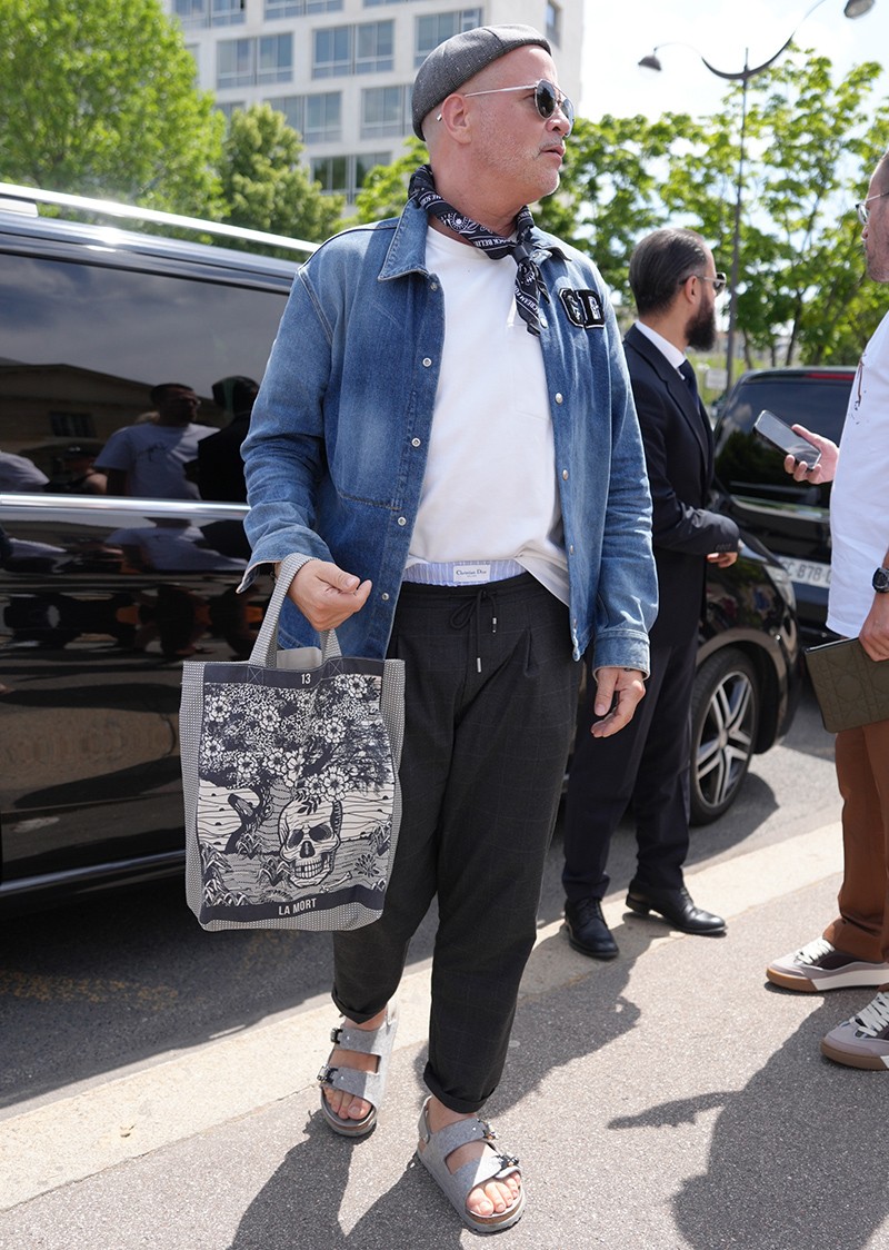 イタリア メンズファッション スナップ コーディネート イケオジ ちょい悪おやじ LEON