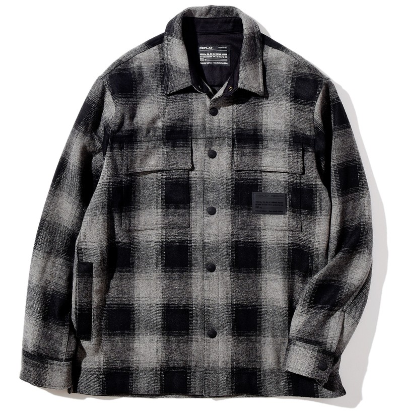 ▲ オーバーシャツ5万3900円/リプレイ(ファッション ボックス ジャパン)