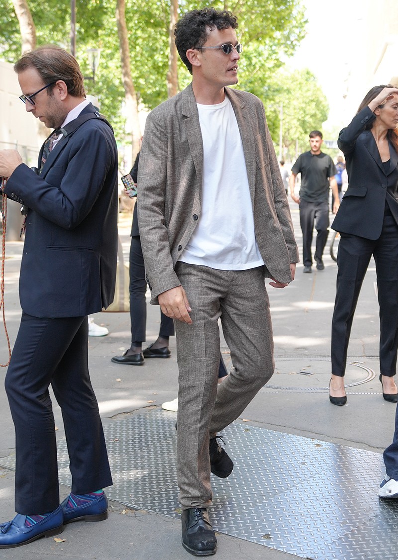 イタリア メンズファッション スナップ コーディネート イケオジ ちょい悪おやじ LEON