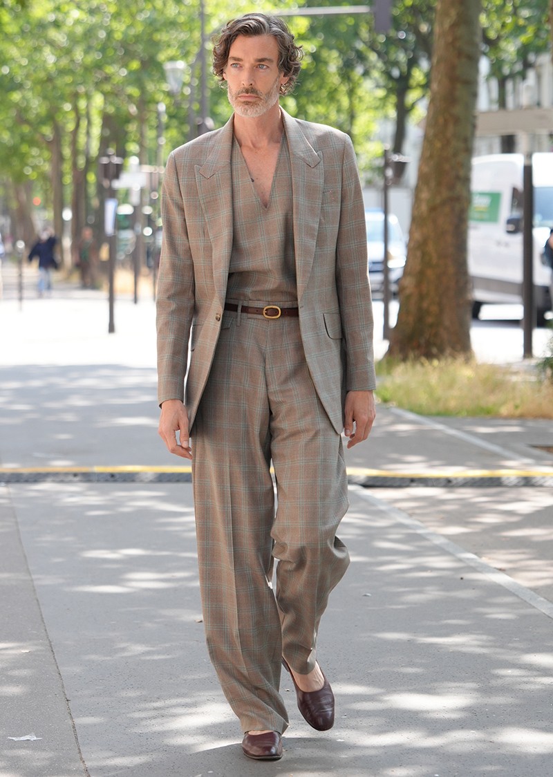 イタリア メンズファッション スナップ コーディネート イケオジ ちょい悪おやじ LEON