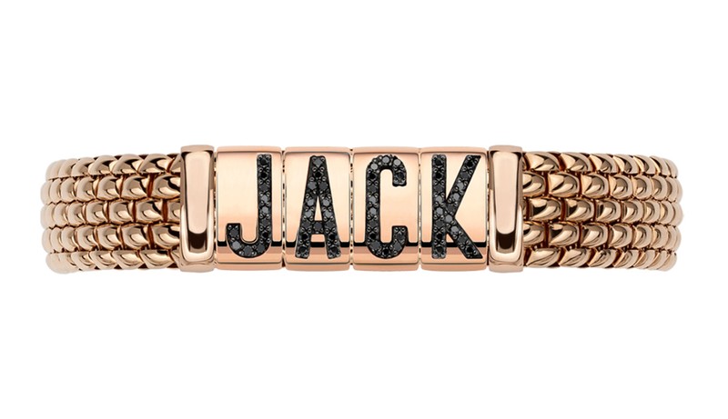 ▲ ブレスレット「JACK」157万6300円／フォッペ（スイスプライムブランズ）