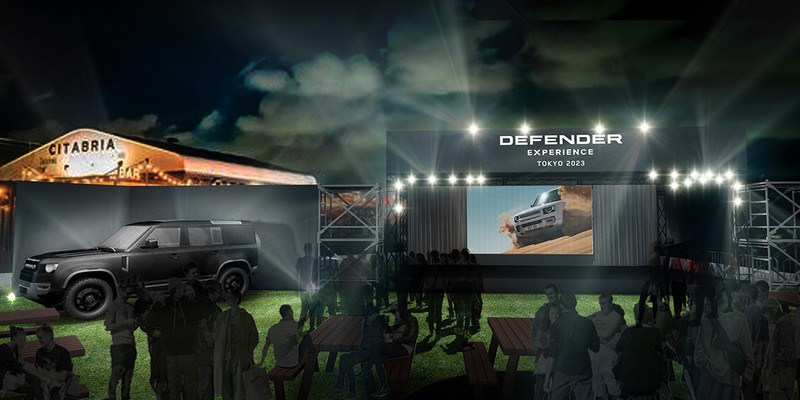 新型DEFFENDER 「CITABRIABAYPARK GRILL & BAR」