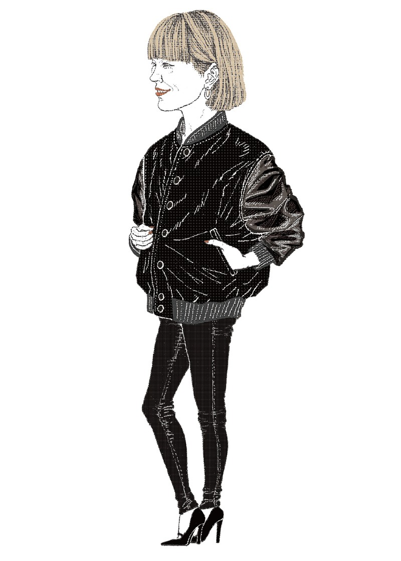 スタジャン47万8500円(予価)※ポップアップストア限定/セリーヌ オム バイ エディ・スリマン(セリーヌ ジャパン)