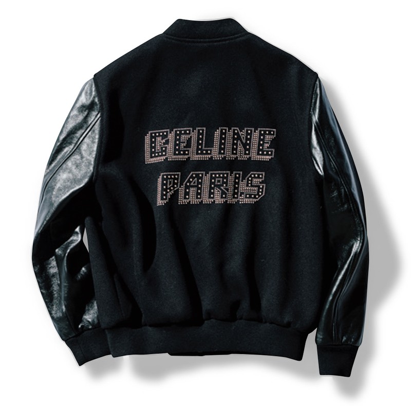 スタジャン47万8500円(予価)※ポップアップストア限定/セリーヌ オム バイ エディ・スリマン(セリーヌ ジャパン)