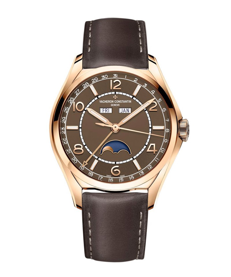 ▲ 「フィフティーシックス・コンプリートカレンダー」自動巻き、18KPGケース(40mm)、カーフレザーストラップ。638万円/ヴァシュロン・コンスタンタン