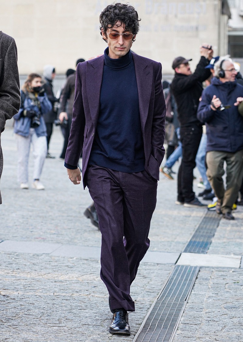 イタリア メンズファッション スナップ コーディネート イケオジ ちょい悪おやじ LEON