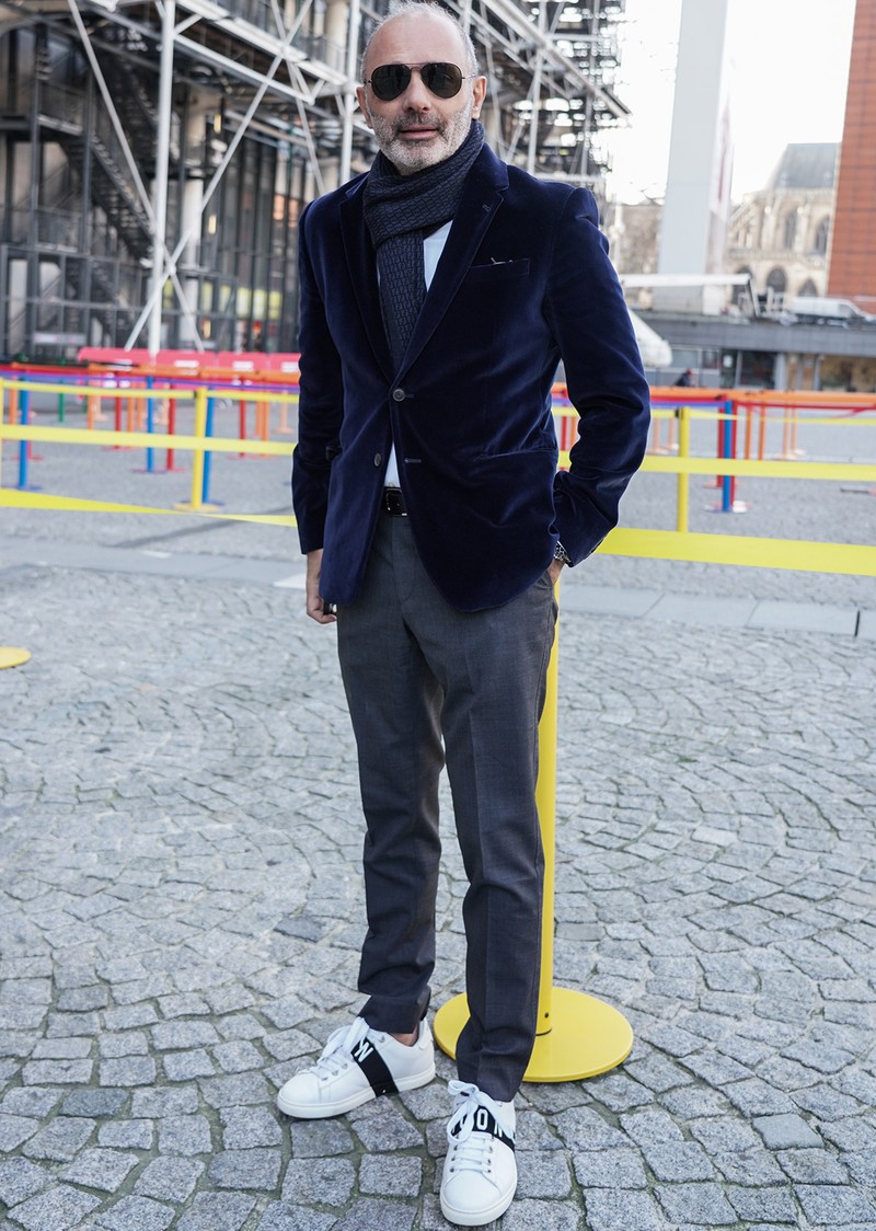 イタリア メンズファッション スナップ コーディネート イケオジ ちょい悪おやじ LEON