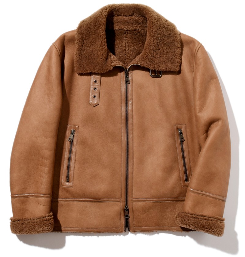 ▲ ムートンジャケット31万9000円/レデッリ(トヨダトレーディング プレスルーム)