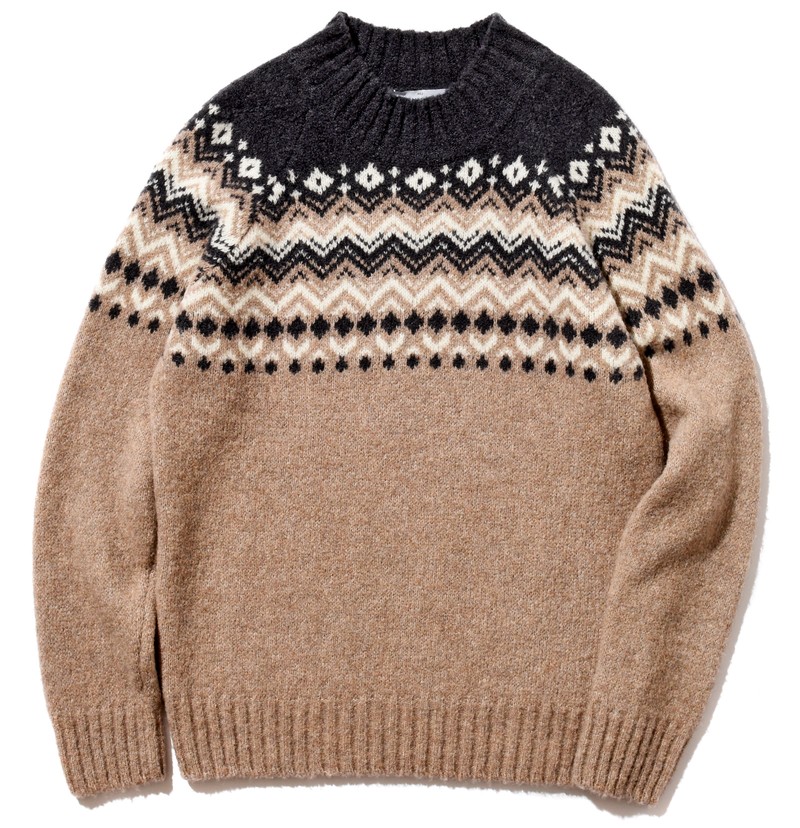 ▲ ニット4万6200円/グランサッソ(ビームス公式オンラインショップ)