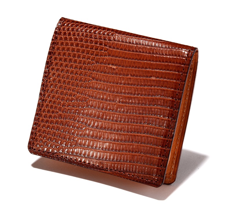 ▲ コインケース[W7.5×H7.5×D2cm]3万6300円／ガンゾ（ガンゾ 本店）