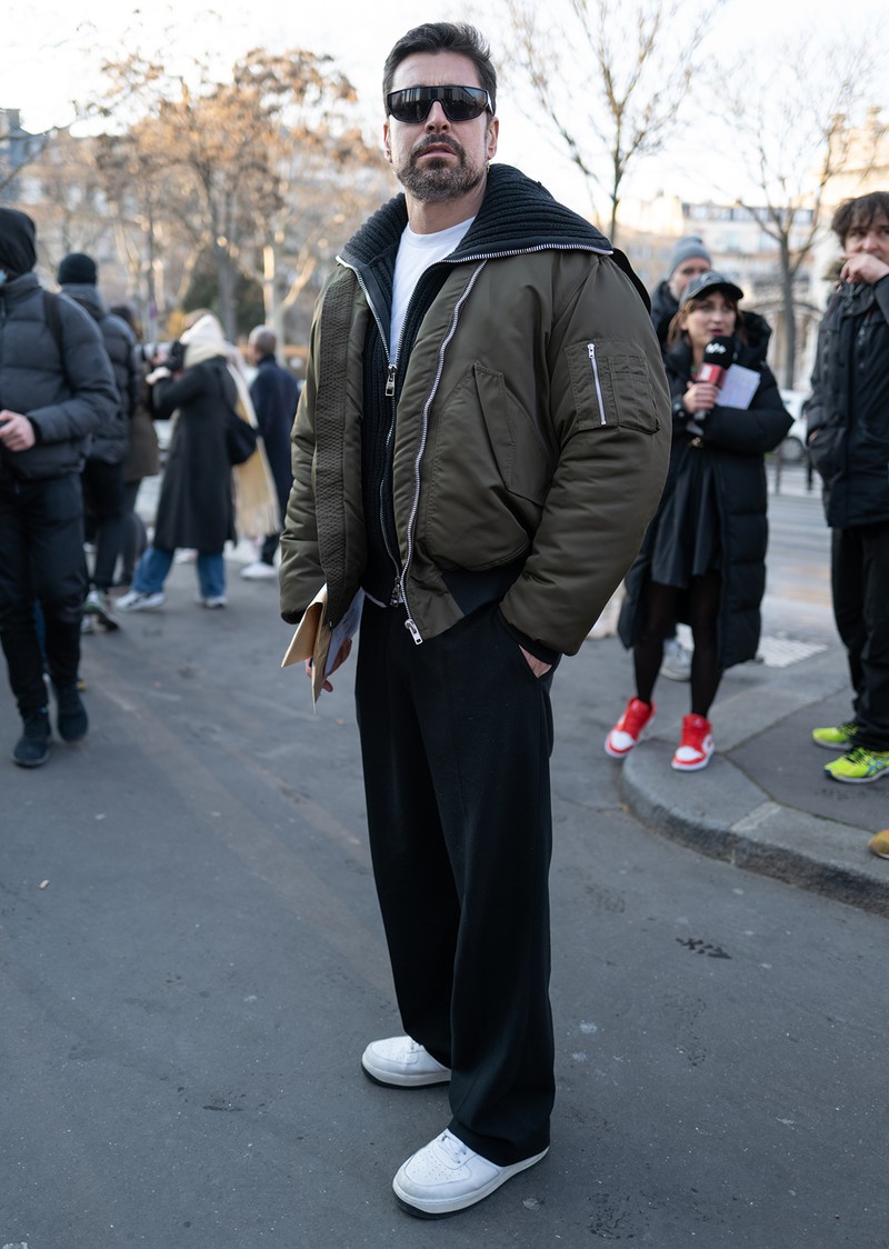 イタリア メンズファッション スナップ コーディネート イケオジ ちょい悪おやじ LEON