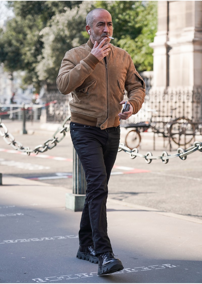 イタリア メンズファッション スナップ コーディネート イケオジ ちょい悪おやじ LEON