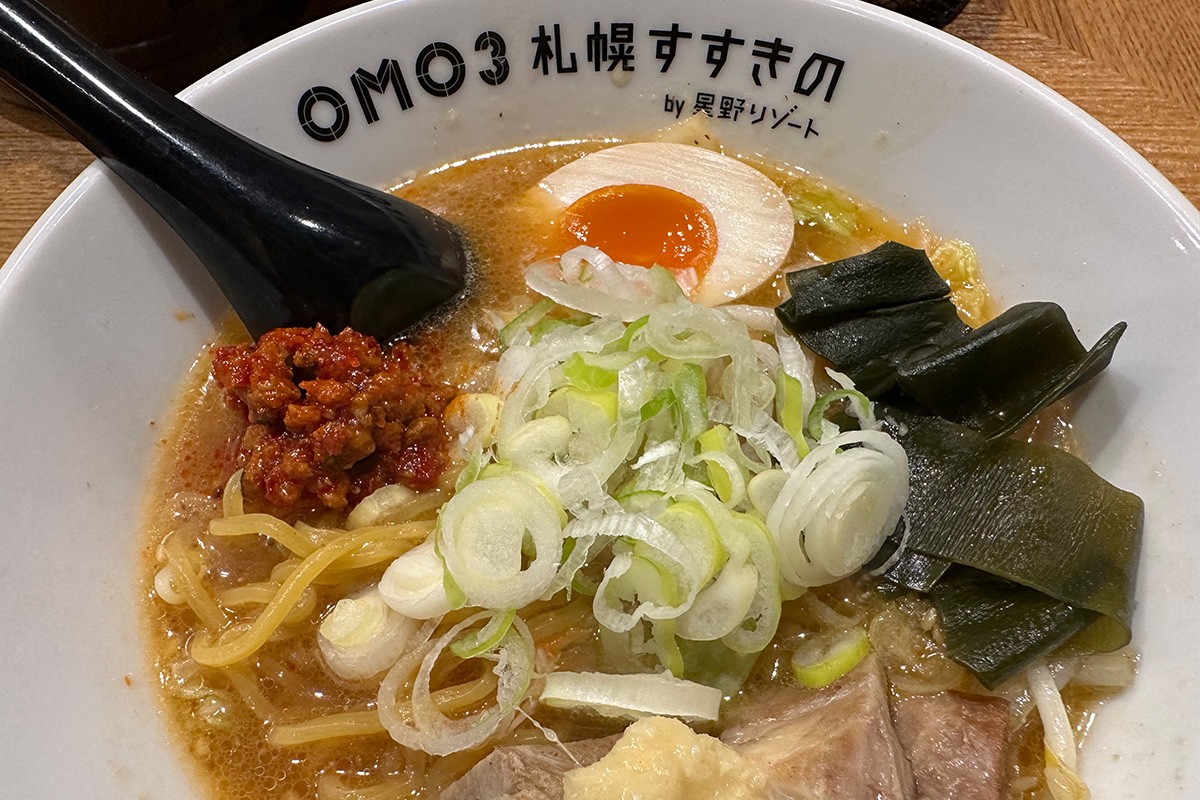 「元祖さっぽろラーメン横丁」「弟子屈（てしかが）」の名物「焼豚味噌」