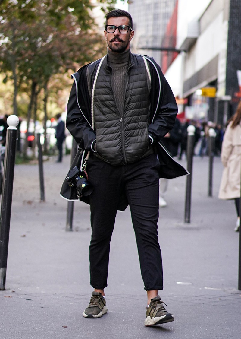 イケおじダウンジャケットスナップ