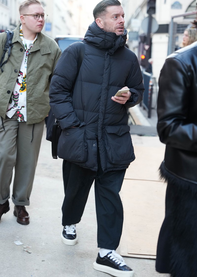 イタリア メンズファッション スナップ コーディネート イケオジ ちょい悪おやじ LEON