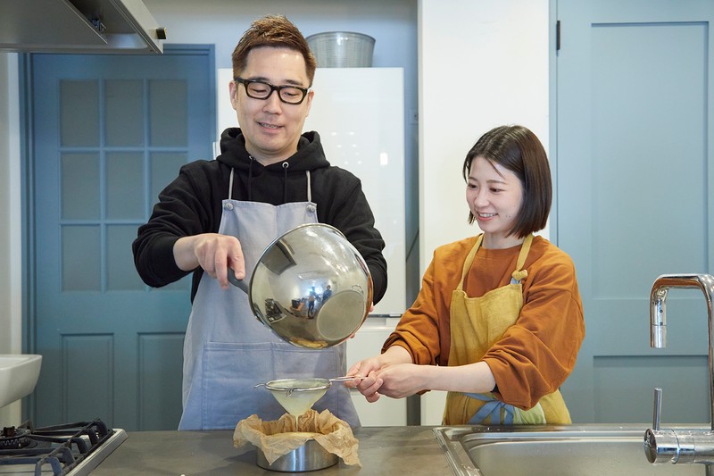 バスクチーズケーキ　レシピ　野本やすゆき