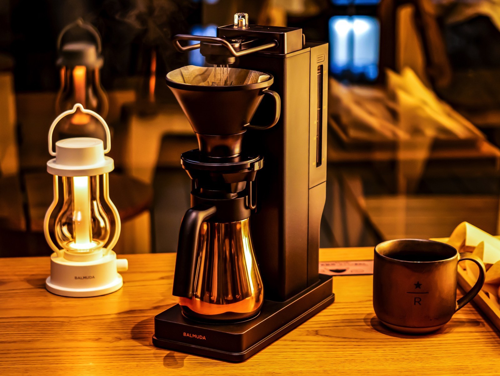 「BALMUDA The Brew STARBUCKS RESERVE LIMITED EDITION」6万4900円／バルミューダ