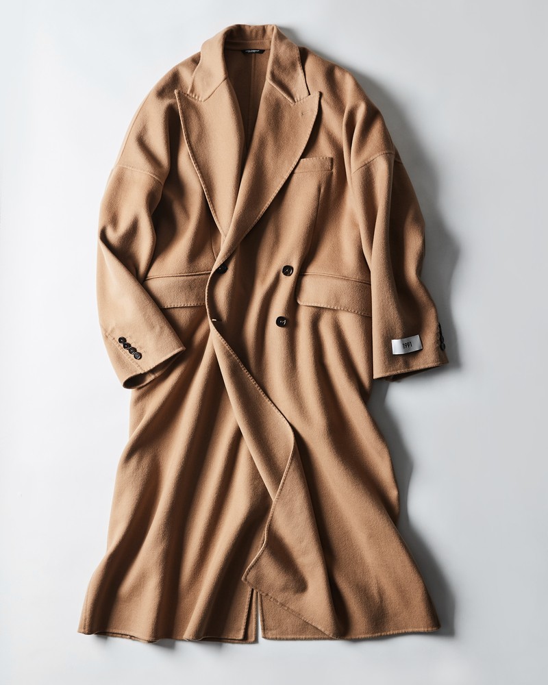 コート194万7000円/ドルチェ&ガッバーナ(ドルチェ&ガッバーナ ジャパン) ※ドルチェ&ガッバーナ 銀座店限定