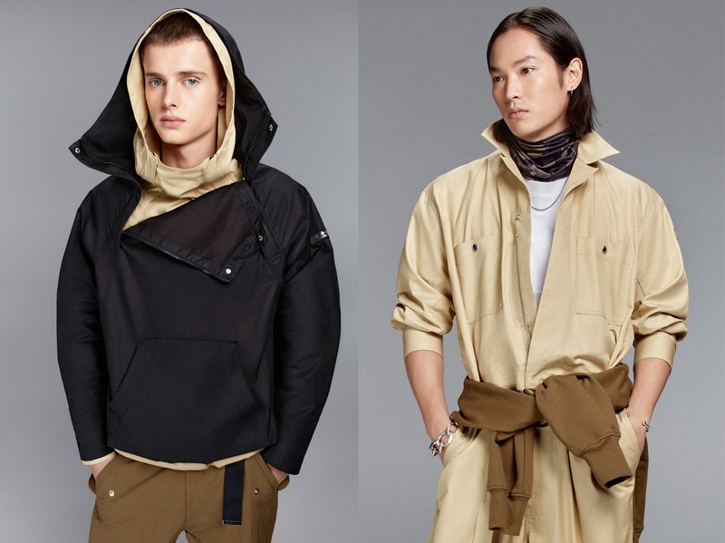 ▲ 写真左●ブルゾン「TENTO(テント)」7万4800円 写真右●オールインワン「ABLETIO(アブレティオ)」8万8000円/ともにタトラス(タトラス コンセプトストア 青山店) ※その他すべて参考商品