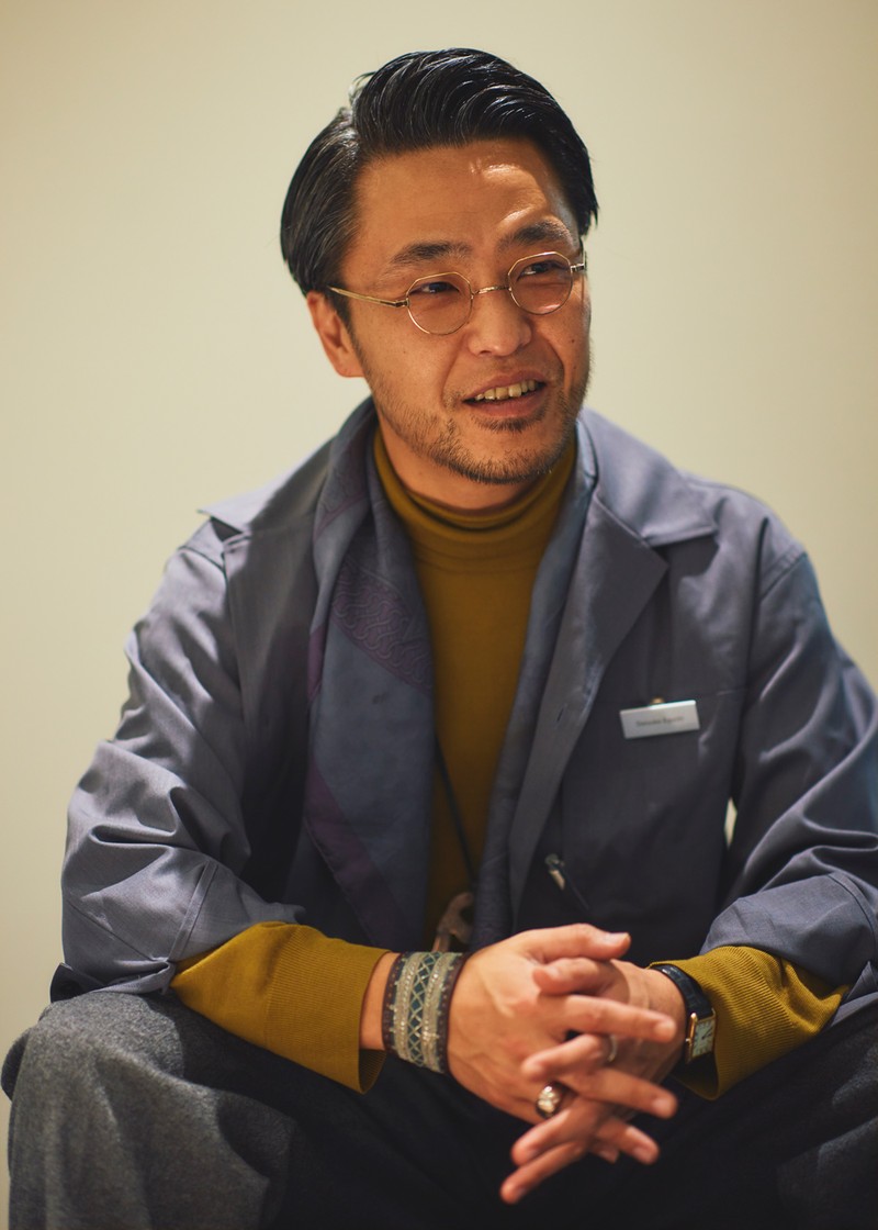 ▲ 江口時計店・江口洋品店オーナー 江口大介さん。
