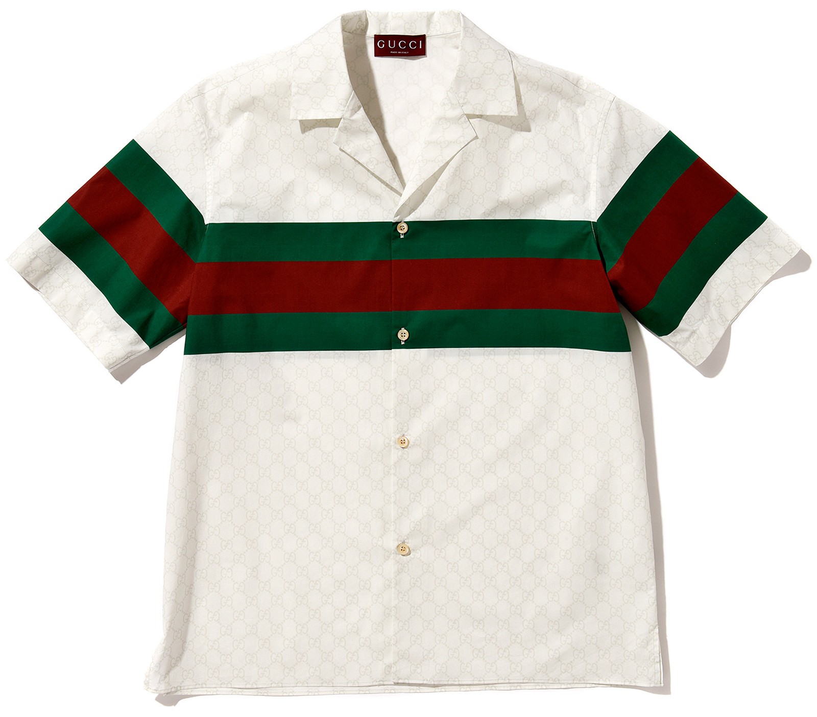 ▲ シャツ15万4000円/グッチ(グッチ クライアントサービス)