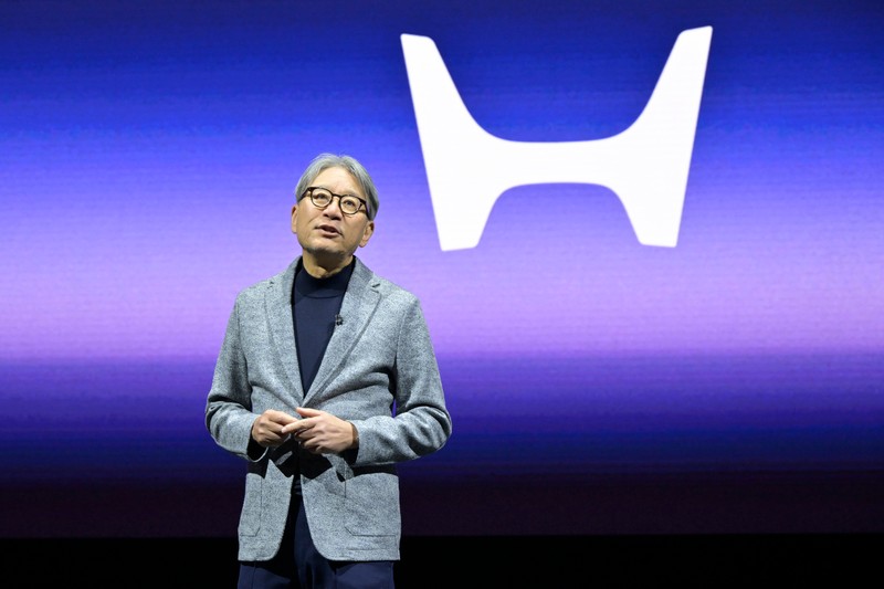 ホンダ Hマーク 本田技研工業の三部敏宏社長