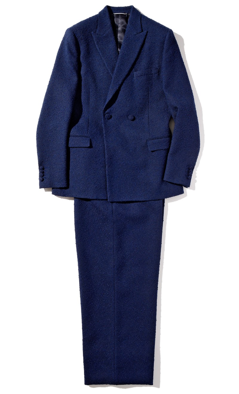 ▲ ジャケット48万円、パンツ37万円/ともにディオール(クリスチャン ディオール)