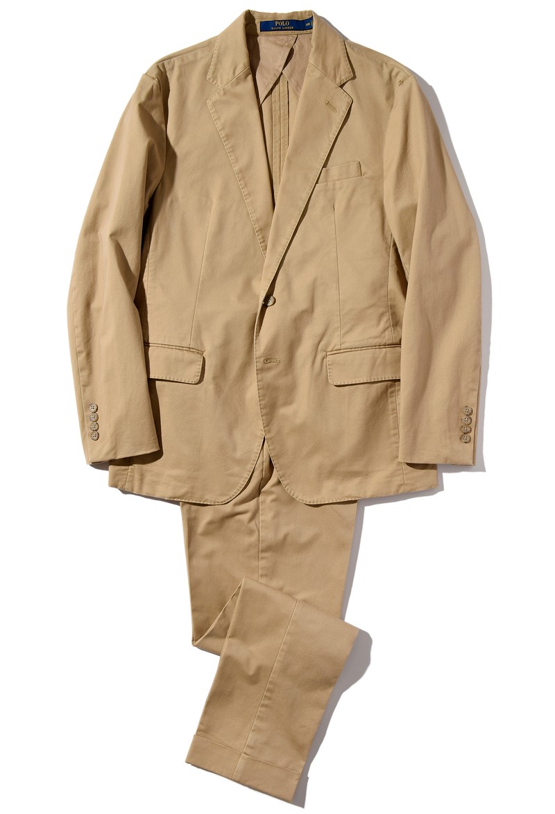 ▲ ジャケット4万9500円、パンツ2万7500円/ともにポロ ラルフ ローレン(ラルフ ローレン)