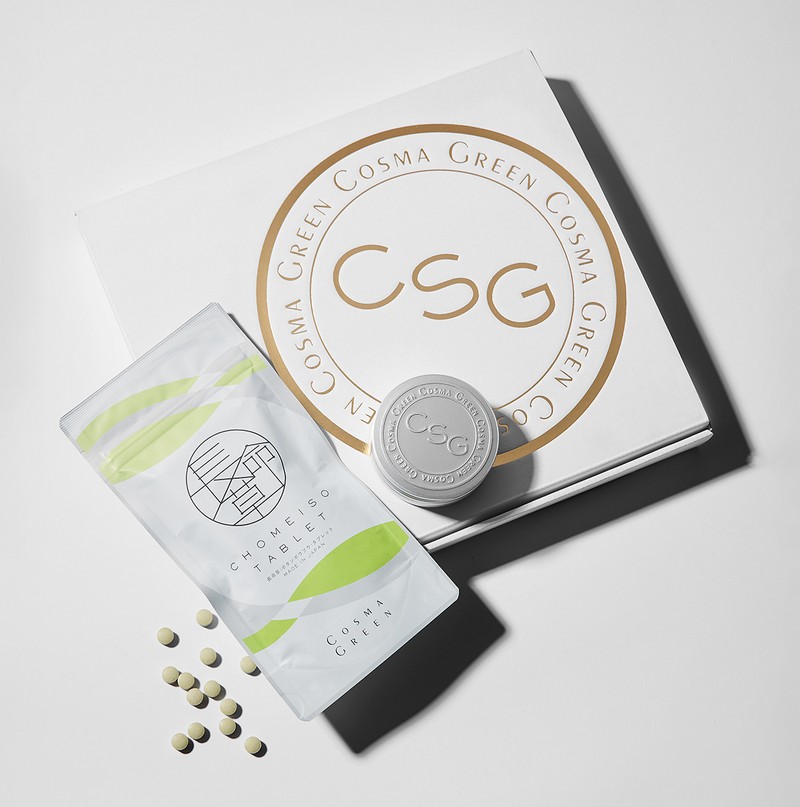 サプリメント&ケースセット3780円/コスマグリーン(買えるLEON)